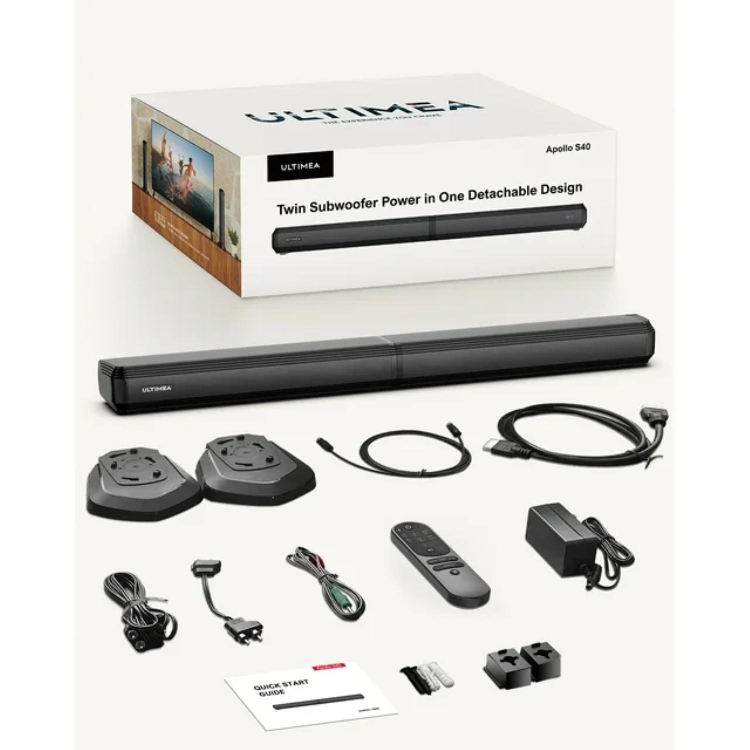 Ultimea 2.2ch Soundbar with Built-in Dual Subwoofer photo 3