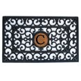 thumbnail image 3 of Calloway Mills Rubber Monogram Outdoor Doormat 18" x 30" (Letter O), 3 of 4