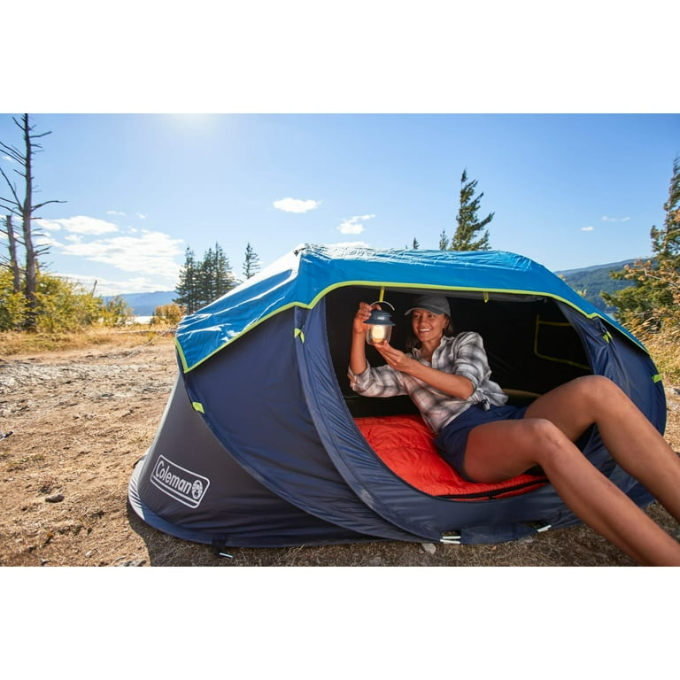 Coleman Classic 300 Lumens LED Lantern, Blue Nights - Walmart.com