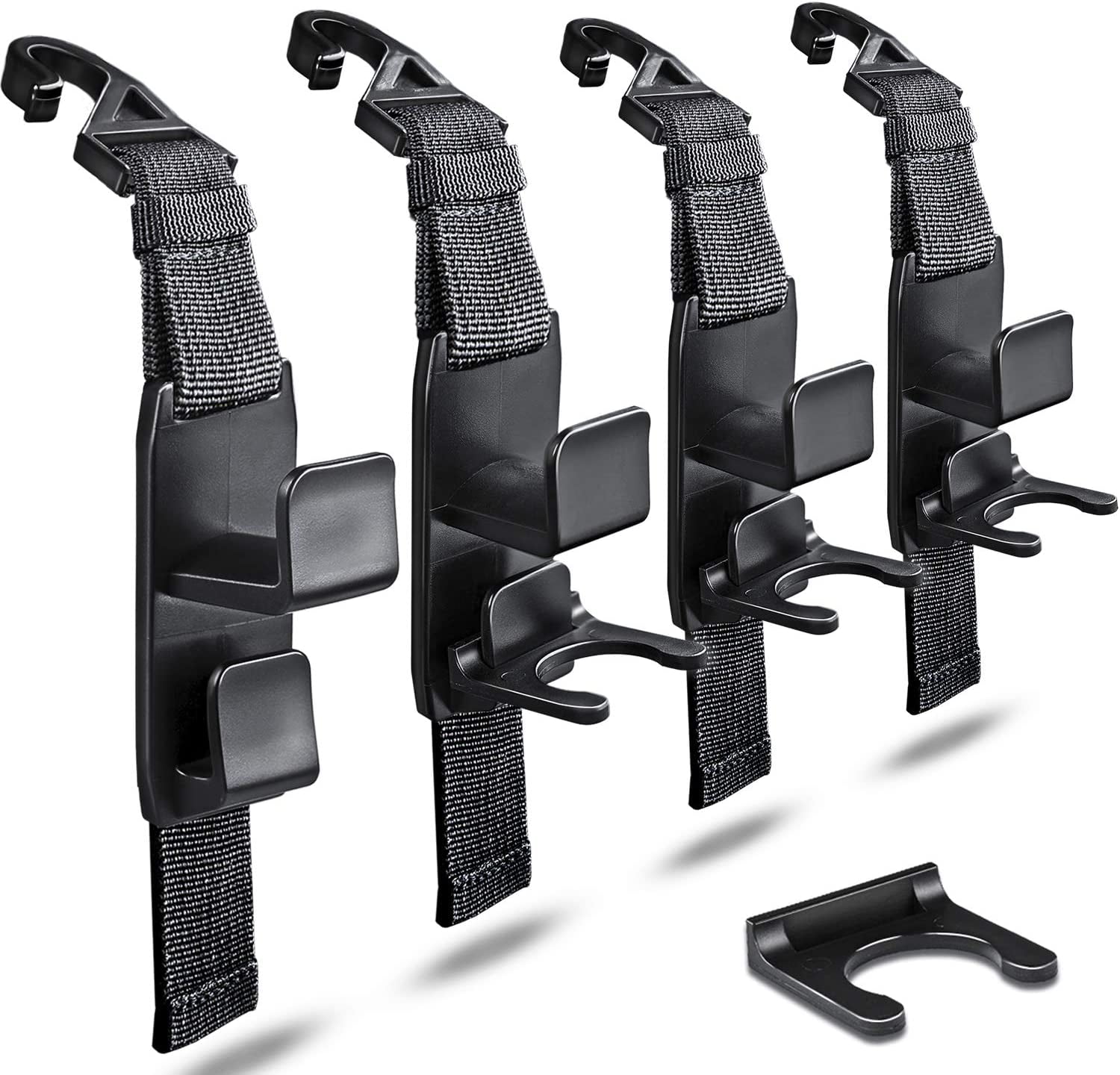 Adjustable Headrest Hooks for Car, Purse Hanger Headrest Hook