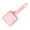 Pink #3, variant on LiUMX Cat Litter Scoop | Durable Plastic Pet Waste Cleaning Tool with Hanging Hole | 22.4x9.6cm Size for Cats & Dogs | Available in White, Pink, Green, Blue