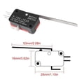 thumbnail image 3 of 10 Pcs Miniature SPDT Levier d'Action à Enclenchement Type Micro Interrupteur de Limite, 3 of 5