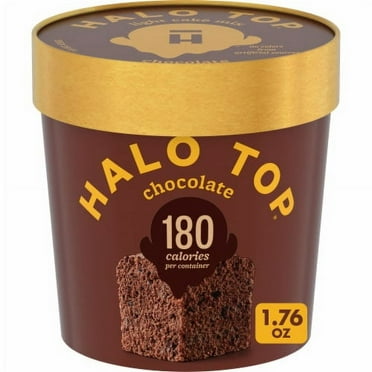 2X - Halo Top Single Serving Chocolate Light Cake Mix