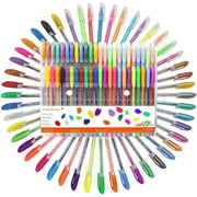 Coloured Gel pens, Gel pens Set, Including Metallic, Pastel Colours, neon, Glitter for Adult Colouring Books, Scrap