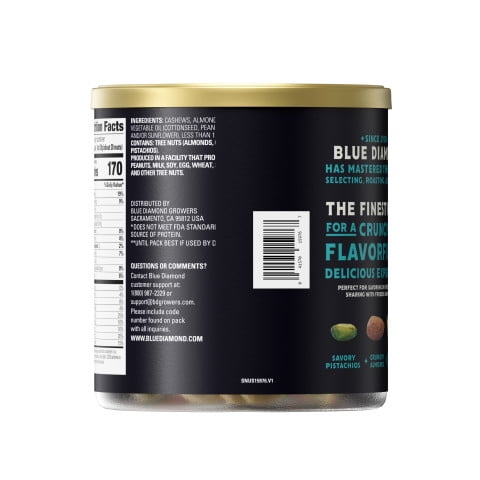 Blue Diamond Almond Deluxe Nut Mix Roasted Sea Salt, 14 oz.