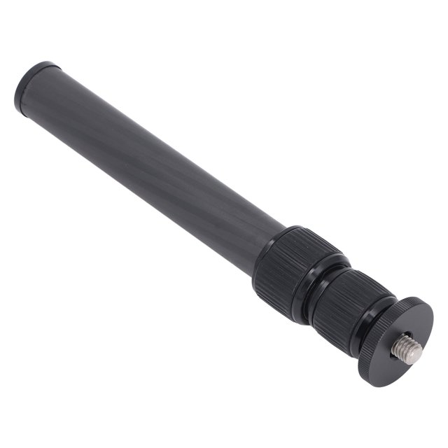 Carbon Fiber Tripod Extension Tube, Sturdy 3 Section Tripod Center Column Extension Pole Extender for Camera