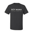 thumbnail image 2 of Boy Mama All Day Everyday Mom Son Gift | Mens Mother's Day Graphic T-Shirt, Charcoal, 2XL, 2 of 4