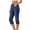 BU3, variant on Capri Jeggings for Women Elastic High Waist Slim Fit Stretch Cropped Jeans with Pockets Denim Capris