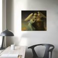 thumbnail image 3 of COMIO Jean-Honoré Fragonard The Sacrifice of The Rose Rococo Canvas Wall Art Prints Poster Gifts Photo Picture Painting Posters Room Decor Home Decorative, 3 of 4