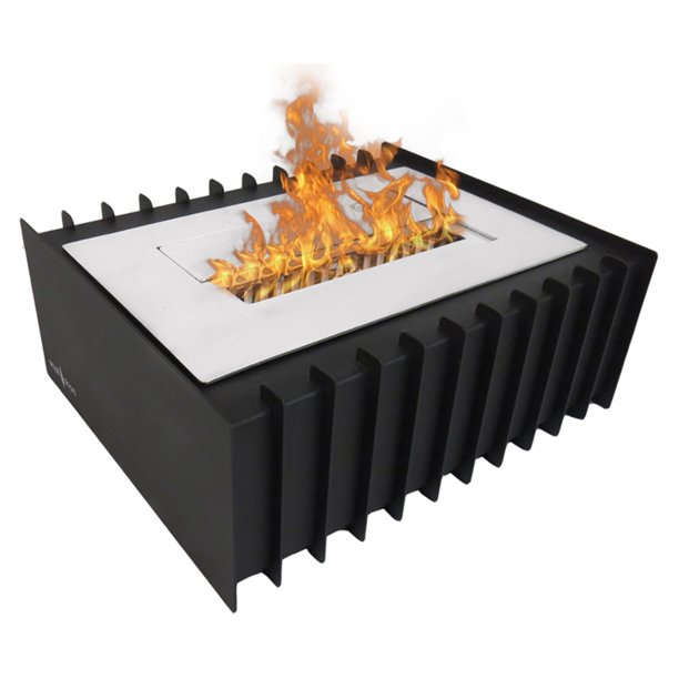Moda Flame PRO Ventless Bio Ethanol Fireplace Grate and Burner Insert