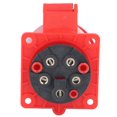 thumbnail image 3 of LOVEVER Industrial Socket Connector Concealed Power Outlet IP44 Waterproof 220‑250V/240‑415V, 3 of 7