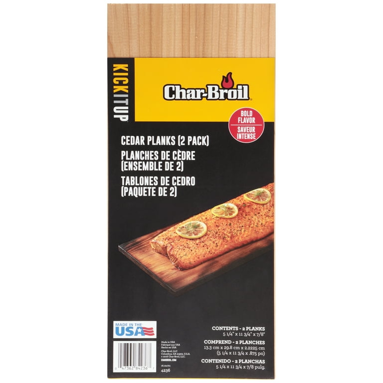 Char Broil Kick It Up Cedar Planks 2 ct Pack