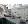 thumbnail image 5 of Linden Single Handle Pull-Out Kitchen Faucet in Chrome 4353-DST, 5 of 5