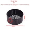 thumbnail image 2 of Accesorios para freidora de aire Cesta para alimentos Cesta para freír Cesta para hornear Cesta para escurrir aceite 2,6-3,5-5,5 L, 2 of 4