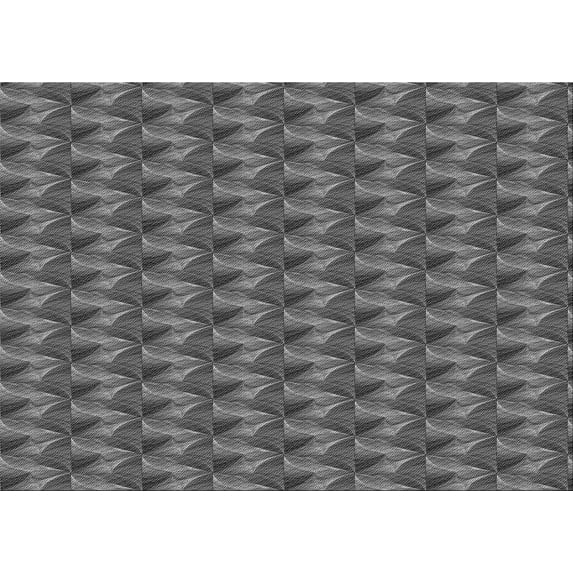 Ahgly Company Machine Washable Indoor Rectangle Transitional Gray Area Rugs, 8' x 12'