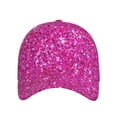 thumbnail image 2 of Uemuo Rose Red Glitter Pattern Baseball Cap Golf Dad Hat Adjustable Original Classic Low Profile Cotton Hat Unconstructed Plain Cap Men Women, 2 of 9