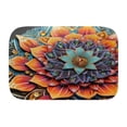 thumbnail image 2 of 3D Flower 15 Non-Slip Memory Foam Bath Rug: Absorbent, Quick-Dry, Machine Washable, Soft & Comfortable - S, 2 of 7