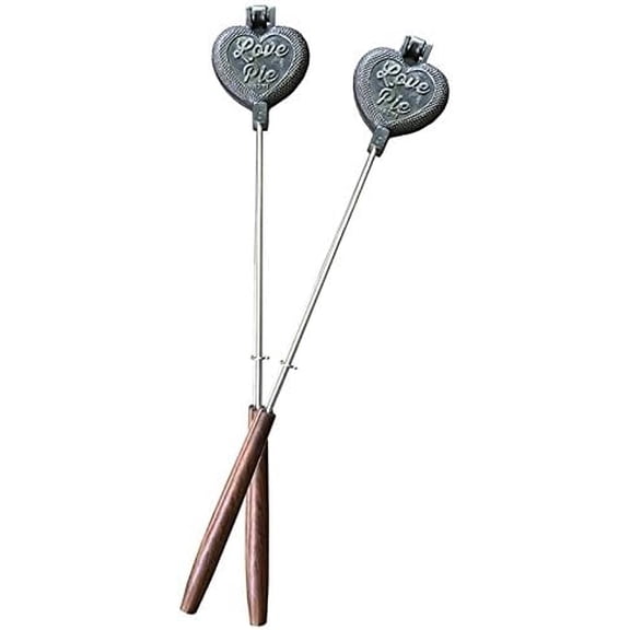 BestNest  Cast Iron Love Pie Pie Irons, Pack of 2