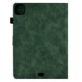 thumbnail image 3 of SaniMore Wallet Case for iPad Pro 11 2024, Auto Sleep/Wake, PU Leather Magnetic Cover Built-in Pencil Holder 2 Card Slots & Folding Kickstand Full Body Protective Shell, Green, 3 of 10