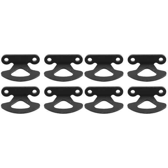 8 Pcs Metal Car Anchor Hooks Set, Heavy Duty Tie Down Hooks for Trailer, Camper, Truck, Secure Cargo and Car Accessories