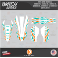 thumbnail image 2 of Kalair GFX Graphics Kit for KTM ENDURO 150XC-W, 250XC-W, 300XC-W, 250EXC-F, 350EXC-F and 500EXC-F (2017-2019) Twitch Series, 2 of 5