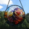 thumbnail image 2 of Customized Whirling Dervish Stained Glass, Whirling Dervish Glass Panel Sun Catchers Pretty Gifts, Whirling Dervish Decoration for Home Garden Christmas Party Wedding UbYikL, 2 of 5