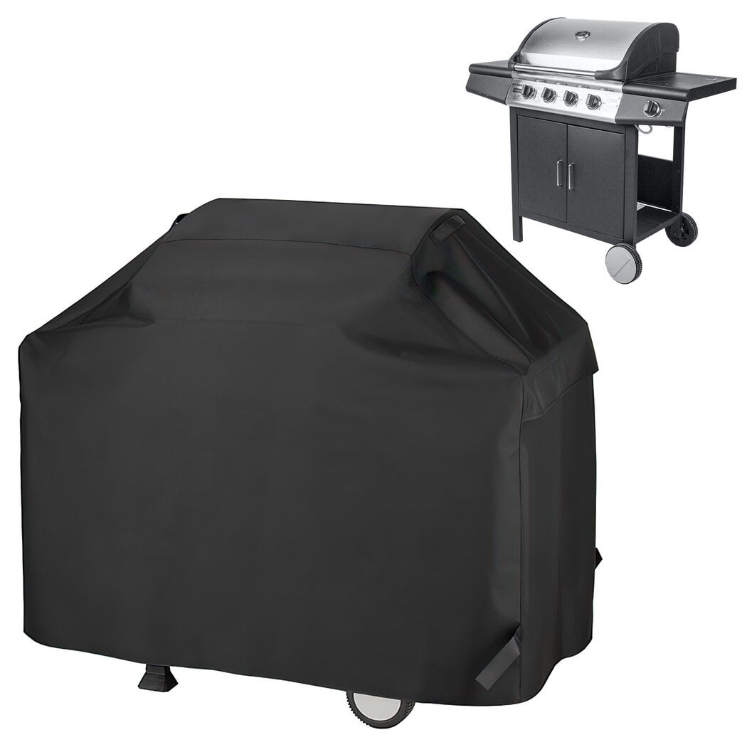 BBQ Grill Cover, Waterproof 210D Polyester Gas Grill Protector with