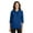 Royal, variant on Women's Classic Silk Touch 3/4 Sleeve Polo Shirt