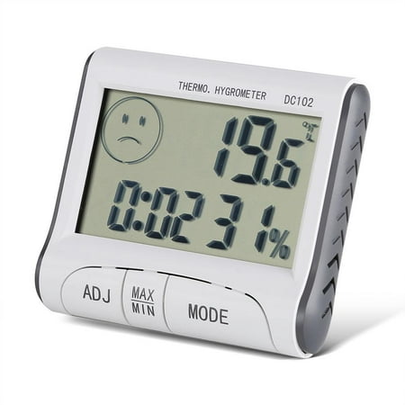 Herchr Digital Lcd Indoor Thermometer Hygrometer Room
