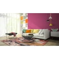 thumbnail image 3 of Linon Outdoor Washable Area Rug Collection, Orange and Cream, 7' x 9', 3 of 8