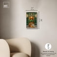 thumbnail image 5 of Art Remedy Modern Tiger Art Canvas, 10" x 15", Silver Frame, Tiger Lobby, 5 of 7