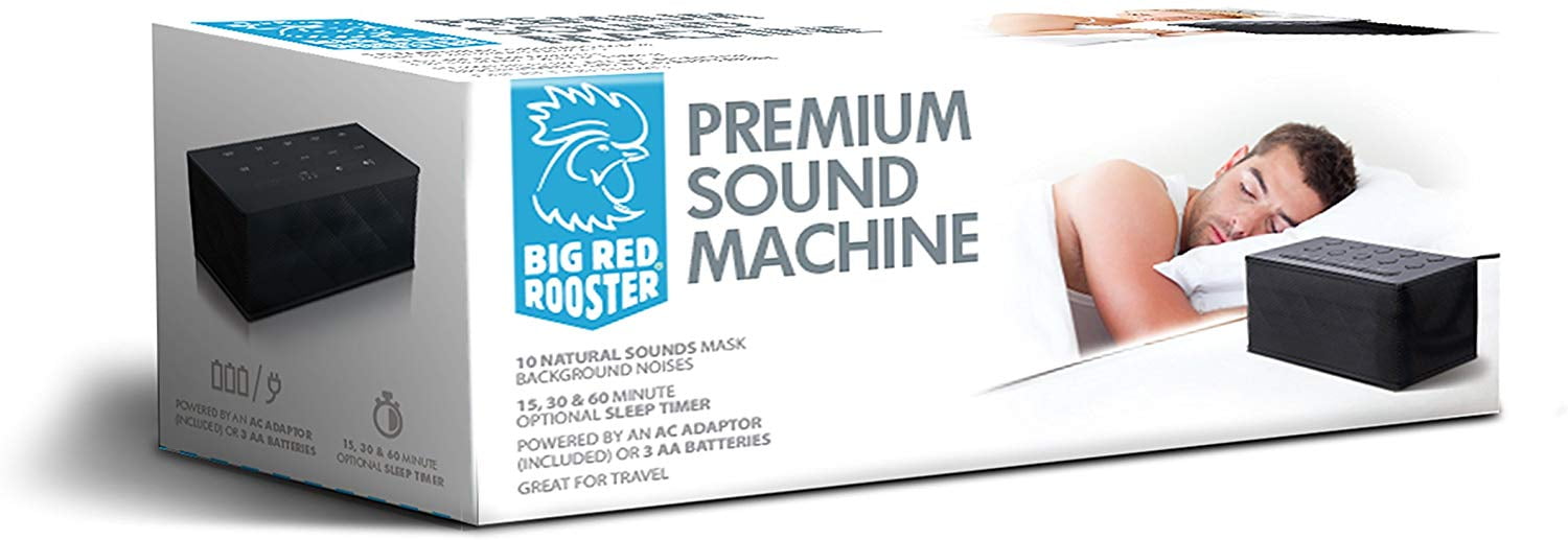 Photo 1 of Big Red Rooster BRRC110 Premium Sound Machine, 10 Sounds, Black