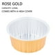 thumbnail image 1 of Tazas de aluminio para cupcakes, tazas redondas para cupcakes con tapa, mini tazas para cupcakes, tazas para hornear en la cocina, 100 unidades Wmkox8yii hjk6145, 1 of 1