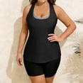 thumbnail image 3 of Sokhug 2026 New 3 Piece Tankini Swimsuit Set Fashion Beach Bathing Suit Outfit for Women, 3 of 4