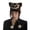 Brown beige pattern, variant on Girl Y2K-theme Party Hat Knitted Hat Hat Thicken Devil Hat Striped Hat with Star Photo