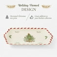 thumbnail image 3 of Spode Christmas Tree Peppermint Dessert Tray, 3 of 7
