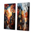 thumbnail image 3 of Designart "Revival of the Harlem Renaissance V" Harlem Renaissance Wall Art Set Of 2 - Coral People Gallery Set For Office Decor, 3 of 7