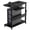 Carbon Fiber Black, variant on Height Adjustable PC Tower Stand with Wheels, 2-Tier Mobile CPU Stand with Cable Management & Side Hooks, Rolling Printer Stand for Under Desk Home Office