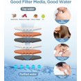 thumbnail image 3 of Filtered Shower Head Black - 6 Modes High Pressure Handheld Shower Head with Filter, Detachable Handheld Showerhead Set with 59 inch Stainless Steel Hose, 3 of 6