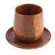 thumbnail image 1 of Juego de jarras de cerveza de madera rústica con bandeja para té y zumo vintage y experiencia de bebida clásica, 1 of 8