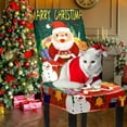 thumbnail image 4 of Bpyeka Christmas Chair Cover 1 Piece Christmas Dining Table Chair Protector Elastic Chair Cover Washable Suitable for Restaurant Hotel Party Wedding,Holiday Products,Fall Decor, 4 of 6