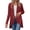 a1_Wine, variant on Women's Sequin Open Front Blazer, Long Sleeve Sparkly Loose Draped Party Cardigan,Hot Pink,Large