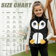thumbnail image 7 of Pzuqiu Penguin Kid Outerwear Vest 2T Toddler Boy Clothes Stretchy Comfortable Zipper Winter Sleeveless Jacket with Pockets Warm Soft Outerwear Jacket for Kids and Toddlers, 7 of 7