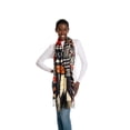 thumbnail image 1 of Bufanda Bkytgek de suave tacto de cachemir para mujer con estampado de estilo africano, 1 of 7