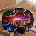 thumbnail image 4 of Power Rangers Round Tablecloth Print Decorative Table Cover Washable Table Cloths for Dining Party Picnic 36x36in, 4 of 8