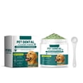 thumbnail image 1 of Balanced Formula Dog Teeth Cleaning Powder for Oral Hygiene and Odor Control with Bicarbonate, 1 of 4