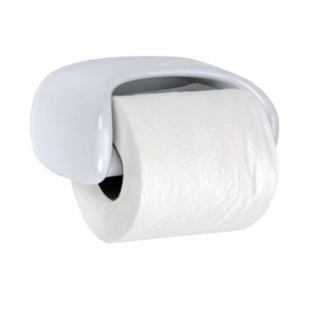 Toilet Paper Holder White Ceramic Porcelain Tissue Toilet Paper Holder White Ceramic Porcelain Tissue