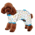 thumbnail image 2 of TELOLY Dog Pajamas Allergy-Free Assurance Pet Clothes Cozy & Long-Lasting Cute Dog Outfit S Yellow, 2 of 4