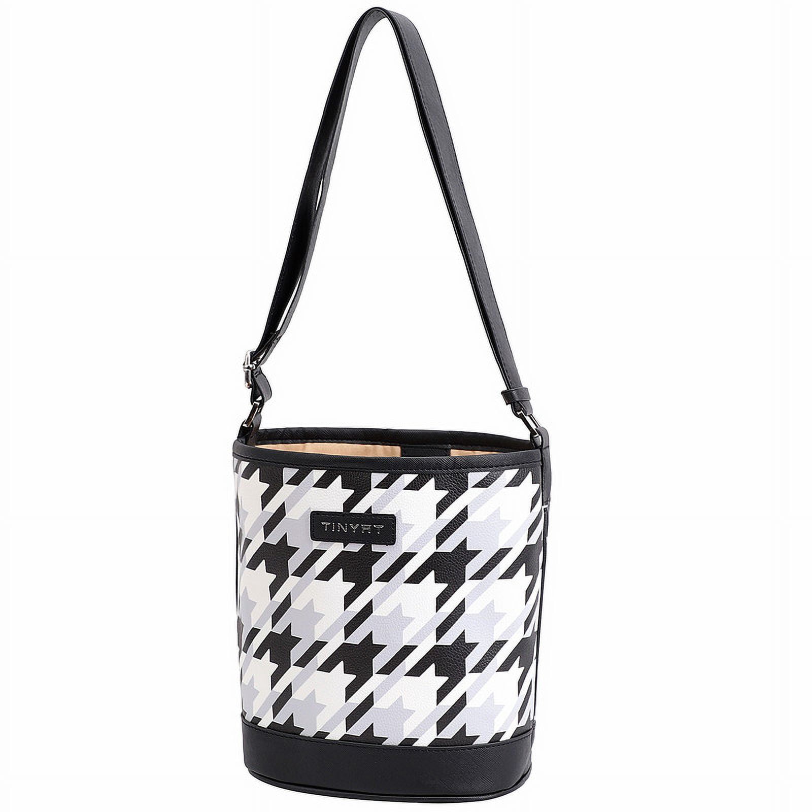 Tinyat Shoulder Bag for Women Waterproof Hobo Handbag Large Capacity Crossbody Purse with Adjustable Shoulder Strap for Daily Use and Shopping