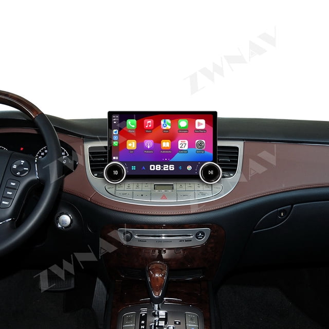 ZWNAV 11.5 inch Android 15 Car Radio For Hyundai Rohens 2008-2013 Car Multimedia Video Player GPS Navigation Carplay Head Unit Touch Screen 4G